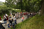 Pochod k Lehmannovým pomníkům ve Studeném