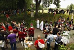 Pochod k Lehmannovým pomníkům ve Studeném